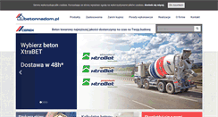 Desktop Screenshot of betonnadom.pl
